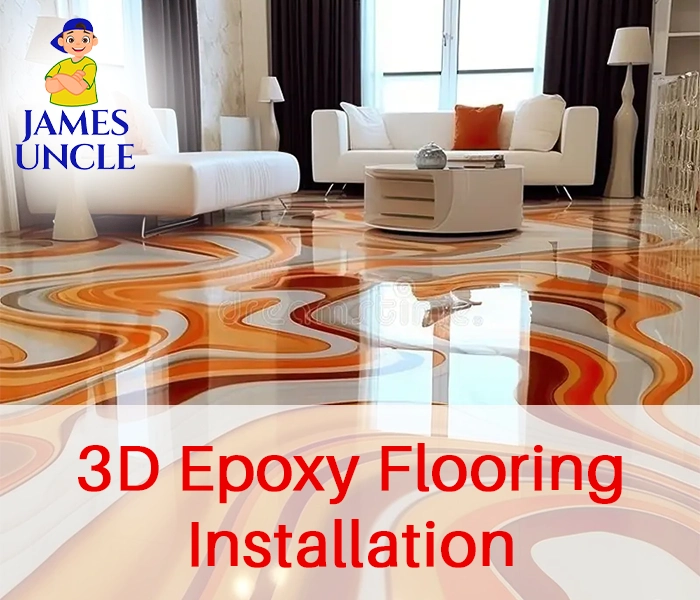 3D Flooring Mr. Bidhan Roy in Gobardanga